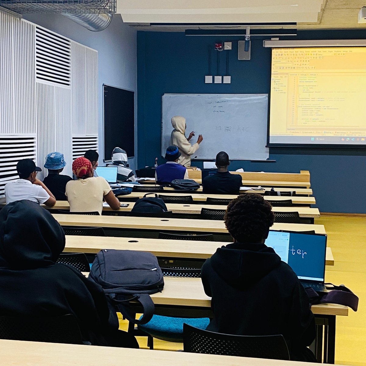 💻 GKSS-SPU hosted a Code Clinic on 30 Aug!

A space where ICT, Data Science &amp; CompSci students enhanced coding skills, explored Java, Big Data, SQL &amp; Linux, and grew together as future innovators.

Peer learning and community spirit results in stronger tech leaders
<a href="/Geekulcha/">G E E K U L C H A 🇿🇦</a>