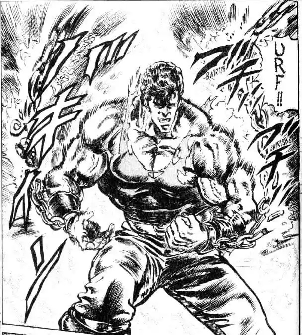 Comenta un "e" y te diré de que anime deberías publicar tus personajes favoritos  

Yo obtuve Hokuto no Ken