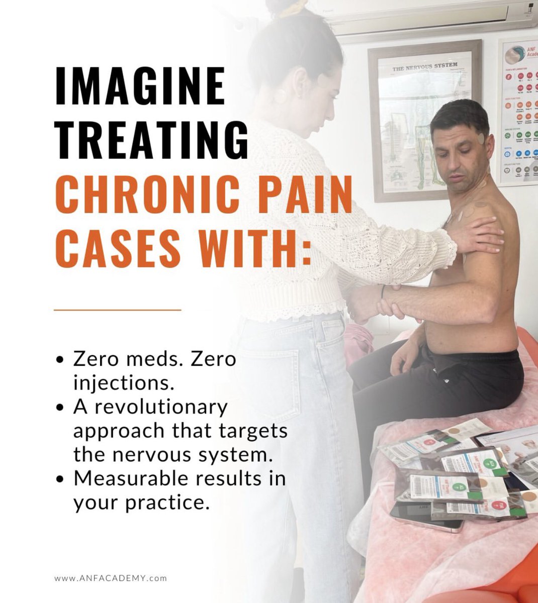 What if you could treat chronic pain without writing a single prescription or giving an injection?
A new standard is here, targeting the nervous system for measurable outcomes.

Transform your practice: ANFACADEMY.com
it's time to upgrade your toolkit.
#BallonDor #SUHO