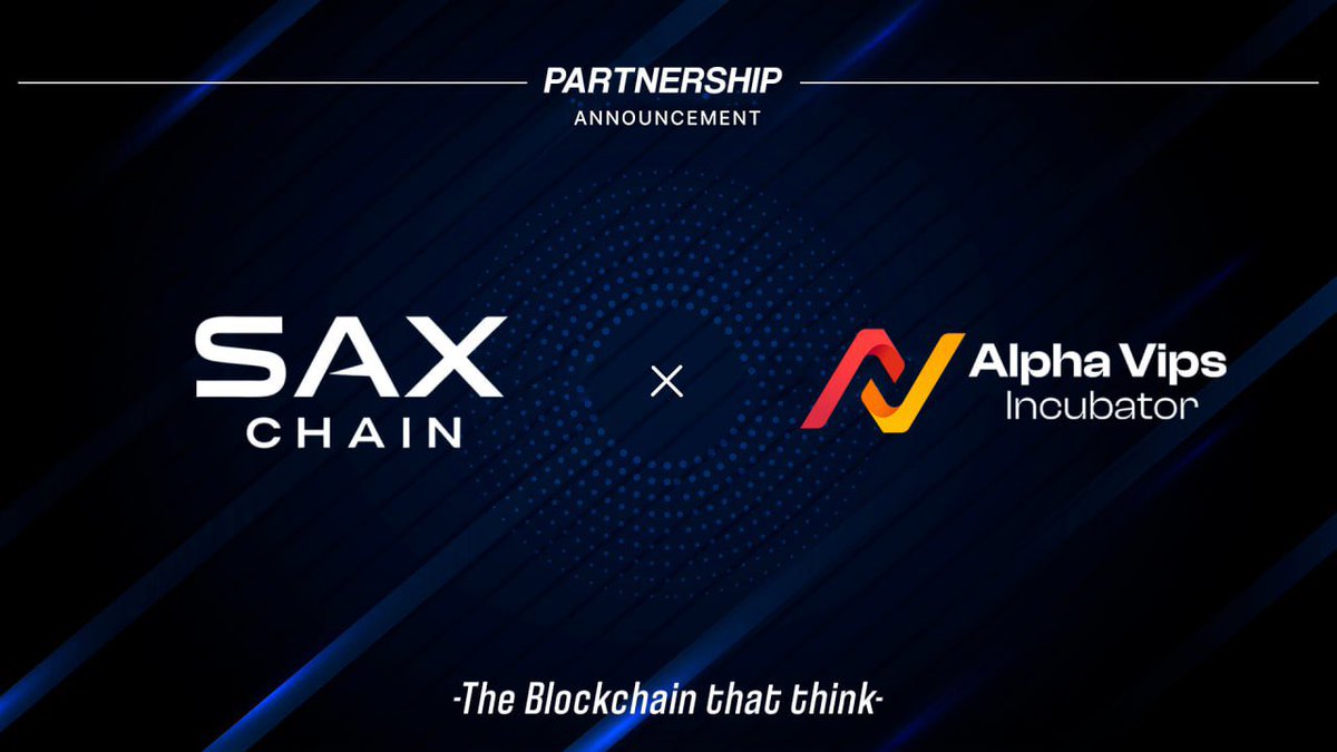 SAX Chain × <a href="/AlphaVipsoffial/">AlphaVips - Incubator 🦍🔶</a>
We’re announcing a long-term strategic collaboration to accelerate Web3 projects with AI and on-chain economics.
Co-development, mentorship, and access to community + infrastructure to launch real products.
We build, measure, and scale.
#SAXChain