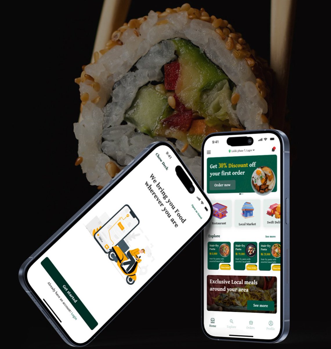Javilinto_'s tweet photo. Fresh UI drop 🌱✨ A clean and modern food delivery app design that connects users to restaurants, local markets , exclusive meals in their area.

Would you rock this app for your food cravings? 👀🔥 https://t.co/rjjRdfspGH