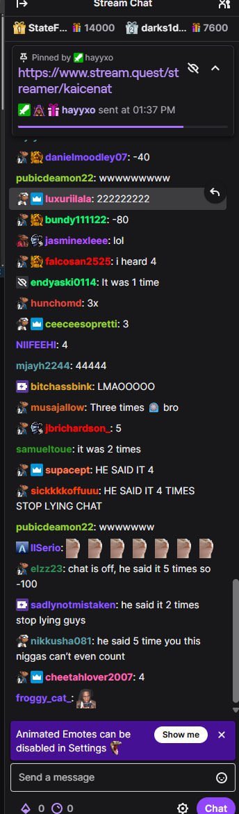 One of the biggest streamers in the world pinned the website in his chat btw

Thesis is thesising

$quest