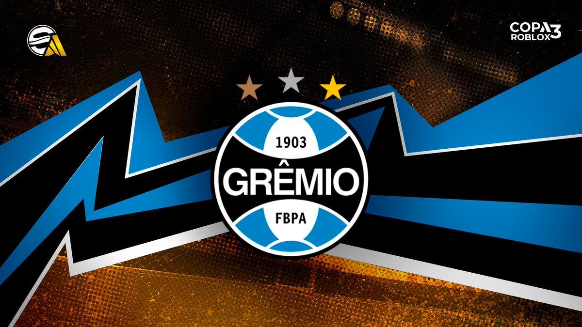Copa_Roblox's tweet image. IMORTAL!  🔵
O Tricolor gaúcho é mais um time do Brasil na #CopaRoblox3