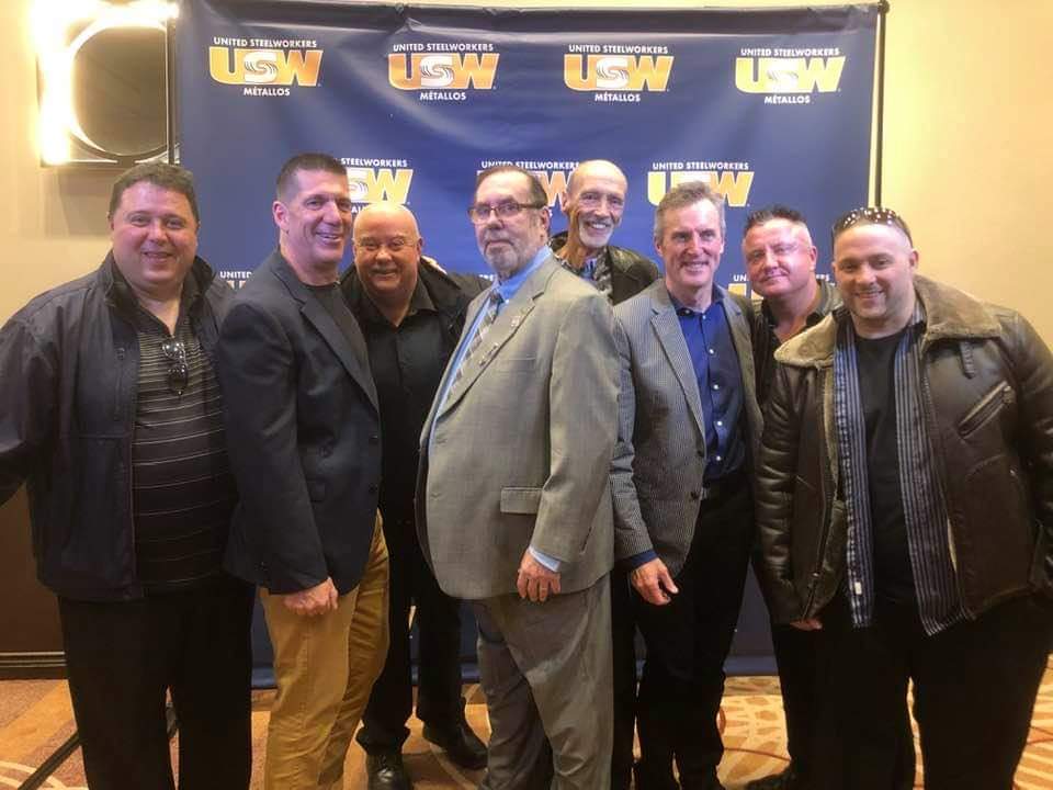 Sad to hear the passing of former International USW President Leo Gerard. Leo was a relentless fighter for workers rights and an inspirational leader. <a href="/USW1005/">USW 1005</a> Executive with Brother Leo at his retirement celebration. Rest in Power.
<a href="/uswdistrict6/">USW District 6</a> <a href="/steelworkers/">United Steelworkers Union</a>