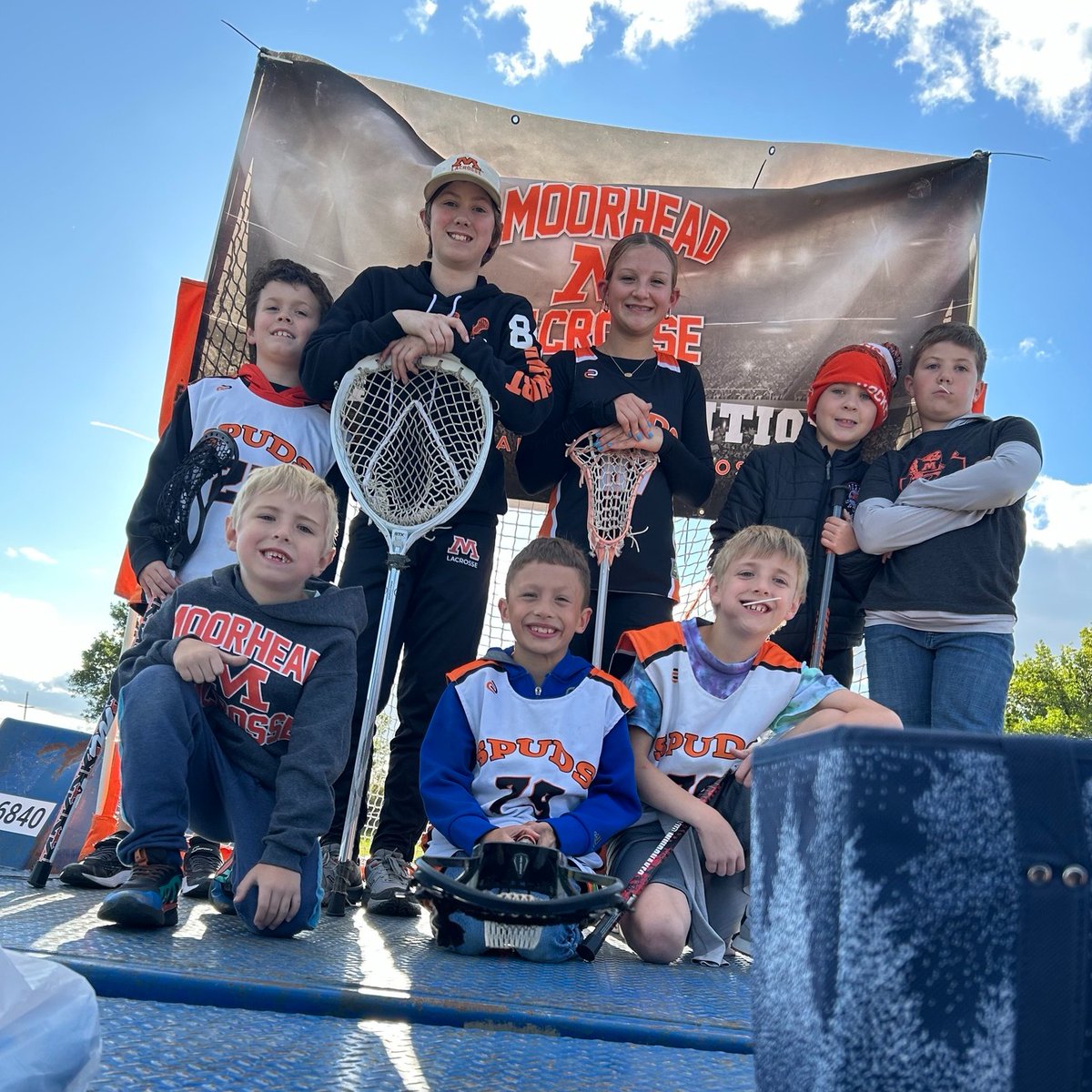 🎉🥍 Thank you to everyone who joined us for the Greater Moorhead Days Parade! 🥍🎉
Our players, families &amp; coaches brought spirit, smiles, candy + mini frisbees to help celebrate Moorhead’s 150th in style. 🖤🧡🤍
#Moorhead150 #MYLALacrosse #GrowTheGame