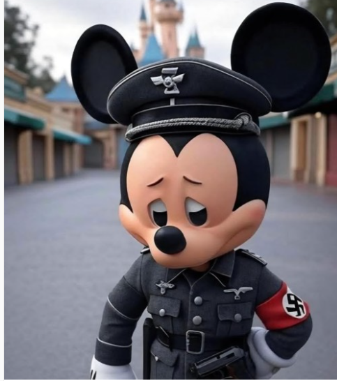 smc429's tweet photo. @NotHoodlum Mickey absolutely hates his new work uniform. https://t.co/twScVEIqfI