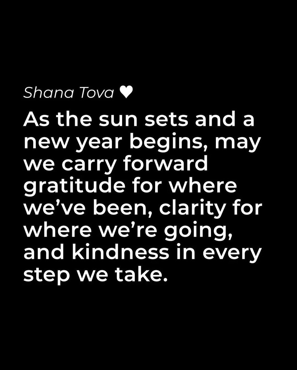 We are in a world where words are powerful. They can inspire, uplift, and create possibility, or they can wound and divide.

On the eve of #RoshHashanah, I wanted to share a reminder: as we step into a new year, reflection and intention give meaning to our words and actions. They
