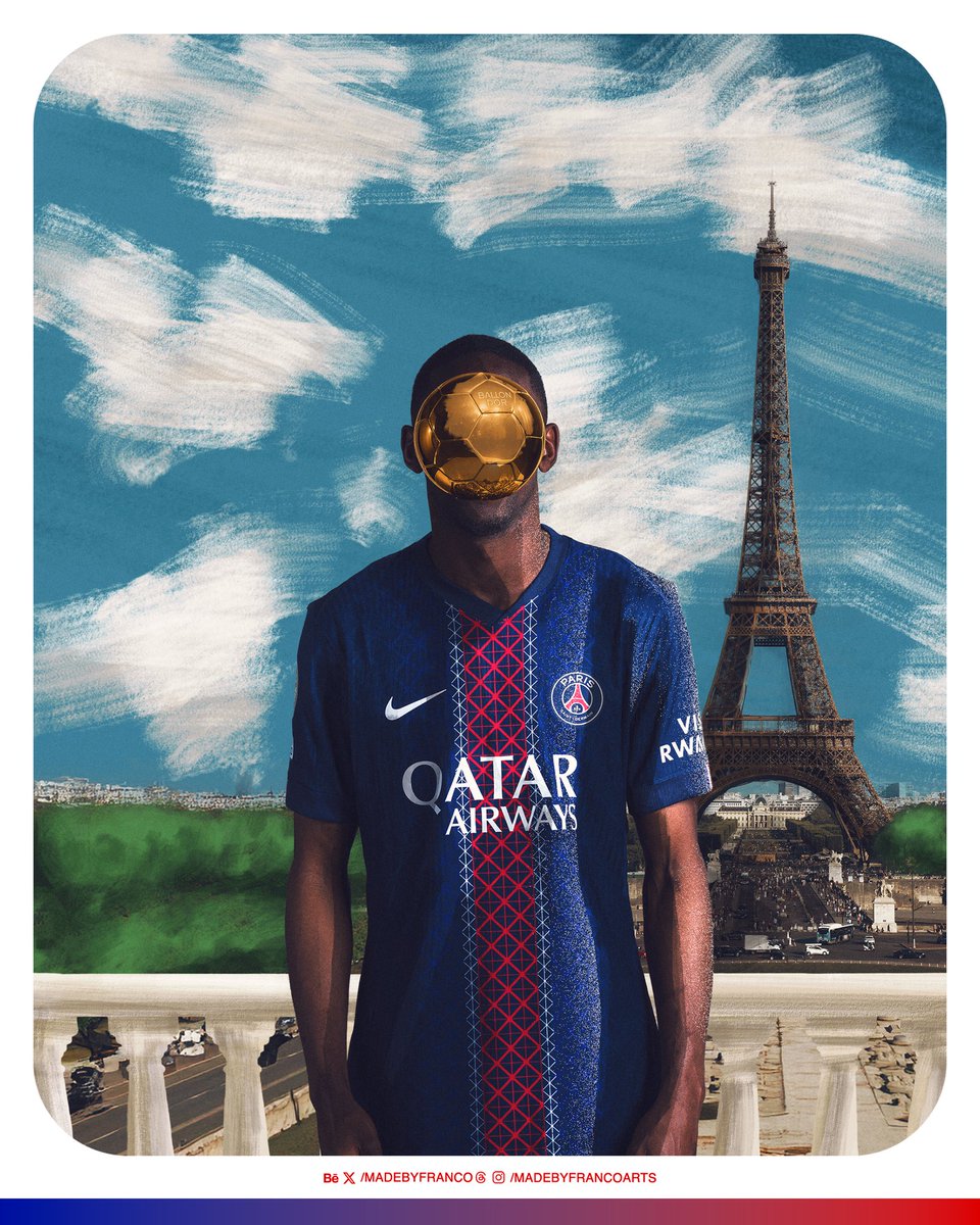 madebyfranco's tweet image. Ousmane Dembélé, Son of France

Inspired by “The Son of Man - René Magritte”

#smsports #BallonDor