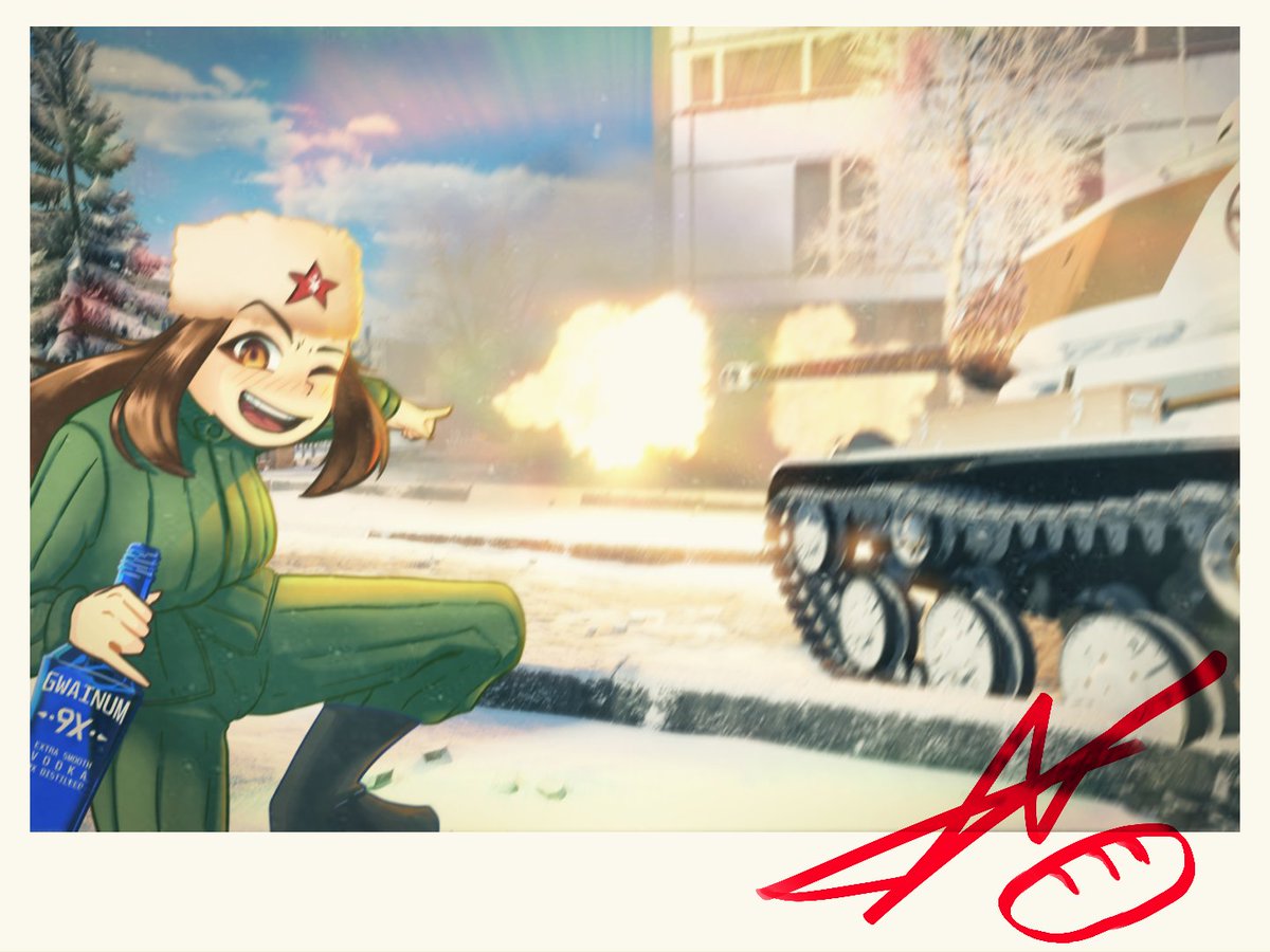 Choco2Sun's tweet image. Lanney's IS-2 IS OFFICIALLY OUT IN WT LIVE
Skin link : live.warthunder.com/post/1151952/e…
#GwainSaga #WarThunder #fanart