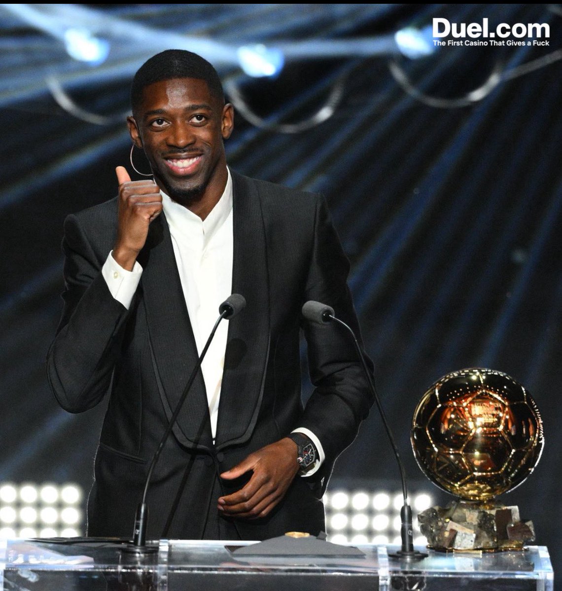 To Celebrate Dembele’s Ballon d’Or victory , I'll be giving $250 to just 5 random persons who Retweets and Like this post..

Winners will be announced in the next 5 hours. Good luck ♥️ #BallonDor