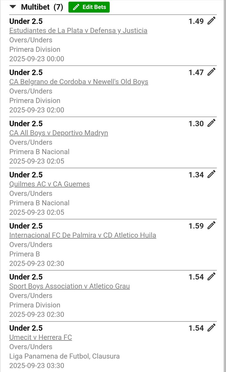 UNDER 2.5 GOALS🔥 BW136B95F5 betway.co.za/bookabet/BW136…