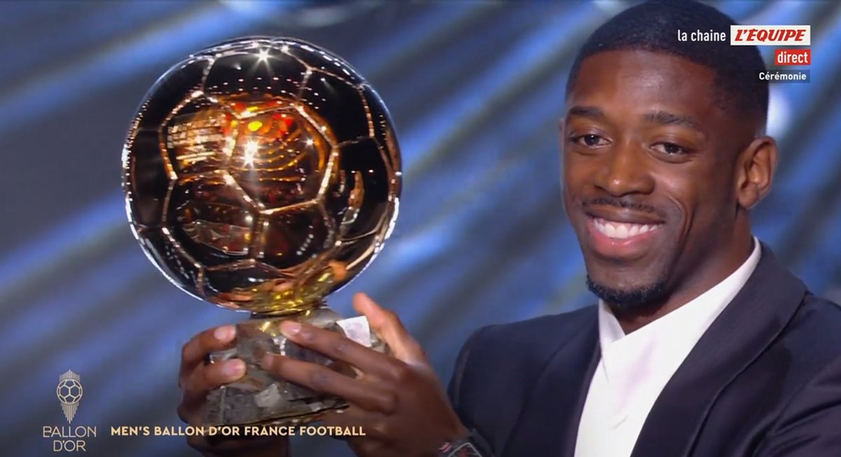 MegaPSG_'s tweet photo. C’EST PAS UN MONTAGE OUSMANE BALLON D’OR 🥹 https://t.co/FkTqq6uvUX