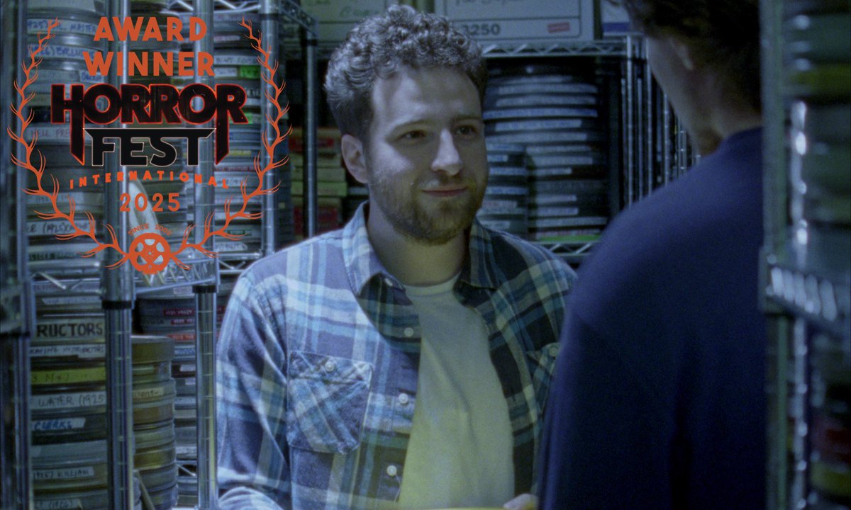 SpinningRealF's tweet image. Thank you to @HorrorfestInt for bestowing us with the New Blood Award and considering us a bold new voice in horror! It was an honor &amp;amp; privilege to have our world premiere along side an incredible lineup of films! And for nominating us for Best Writing and for Best US Feature!