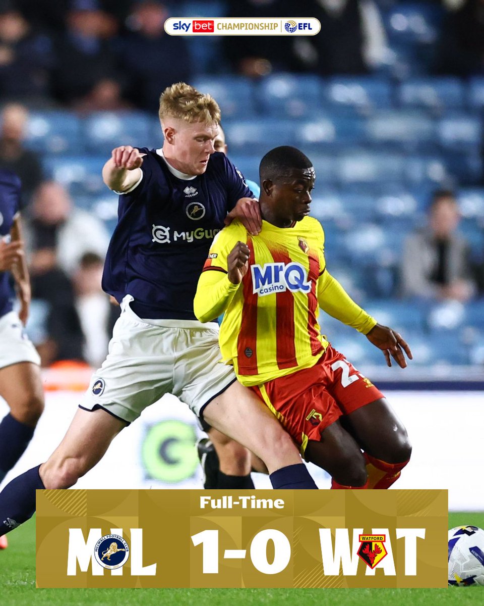 SkyBetChamp's tweet image. 🦁 A first home win of the season for @MillwallFC!

#EFL | #SkyBetChampionship