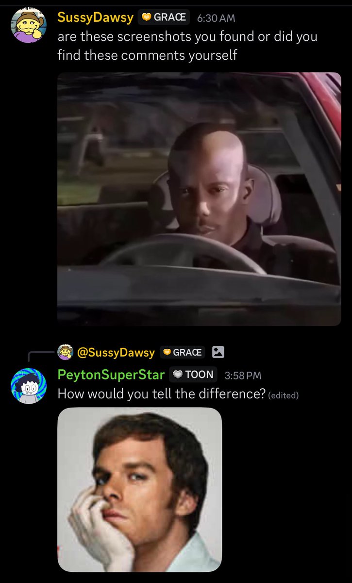 Funny thing of me and <a href="/SillyDawsy46/">SussyDawsy</a>