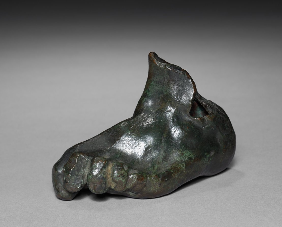 Model of a Foot (left foot) clevelandart.org/art/1917.372