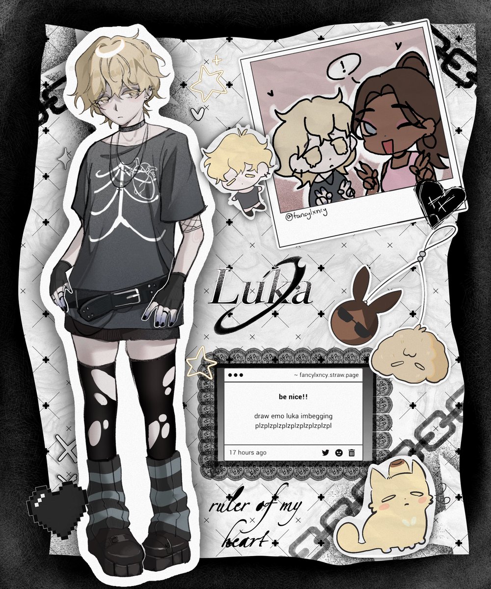 Anon wanted me to draw emo luka 

#alienstage