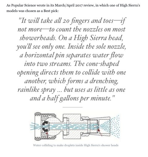 High Sierra Showerheads tweet media