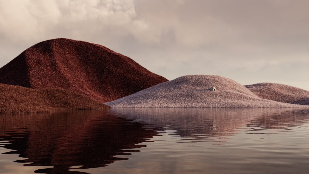 Title: Cairn of the Glen
Collection: Lochs &amp; Glens
Software: Cinema4d, Corona Render 
© The Visual Aye 2025