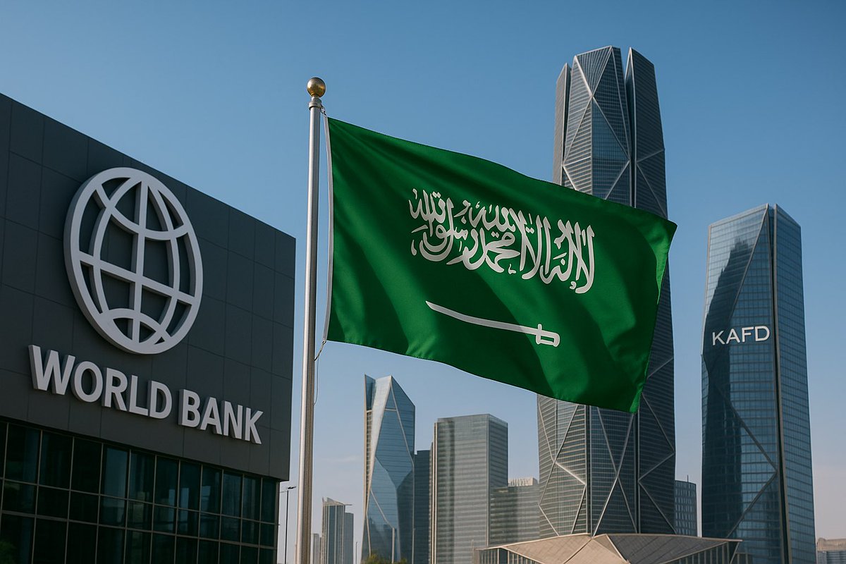 🚨#البنك_الدولي يعلن افتتاح مقره الإقليمي الجديد في #عاصمة_القرار_الرياض 🇸🇦… ليخدم الشرق الأوسط وشمال إفريقيا وأفغانستان وباكستان.

هنا لا نتحدث عن فرع ثانوي ولا مكتب تمثيلي، بل عن مركز ثقل دولي انتقل إلى قلب #السعودية_العظمى… إلى مدينةٍ باتت تنافس واشنطن وباريس في استضافة