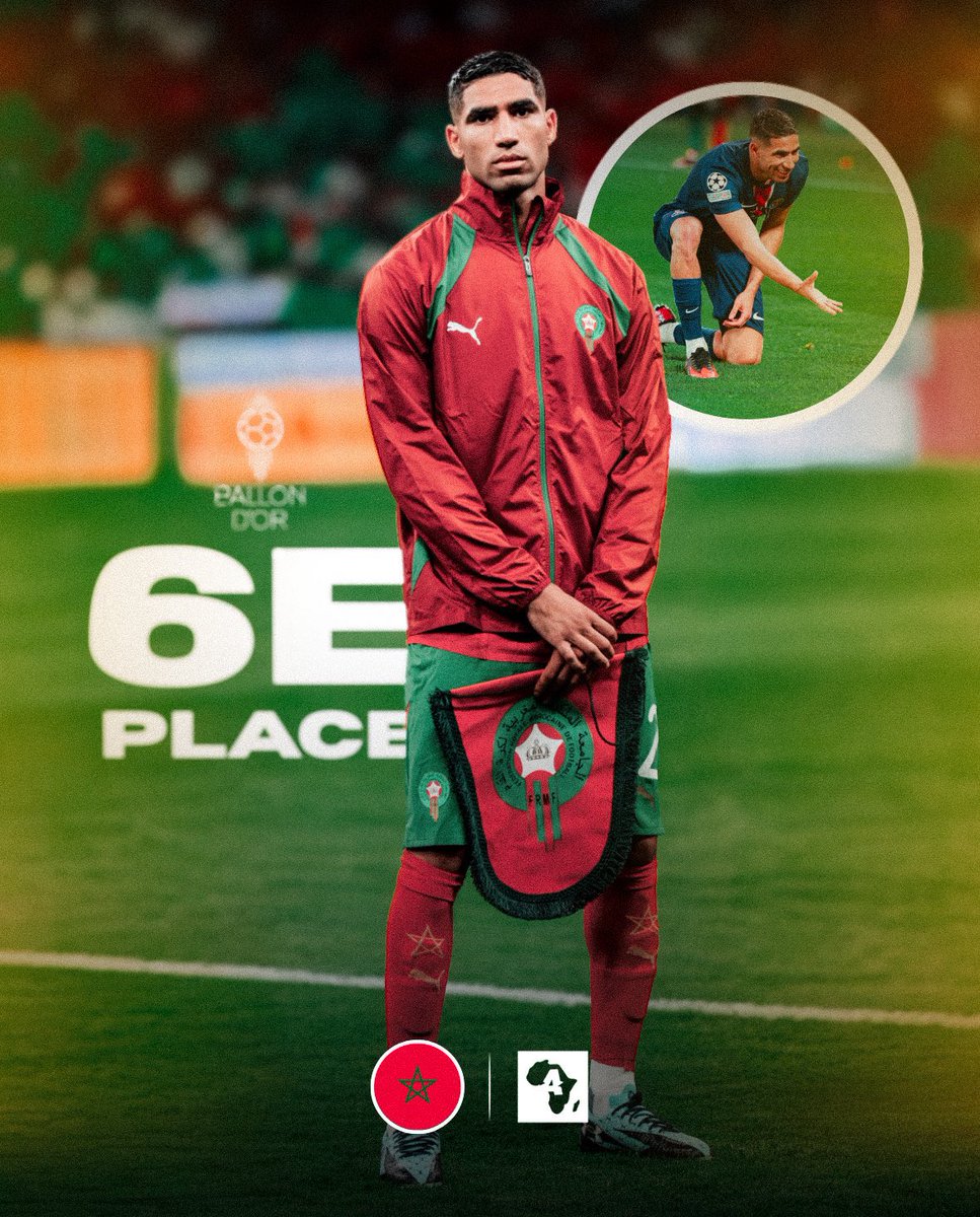 Donc ce gros zigoto de PALMER est devant PEDRI QUI FINI 11EMEEEEEE ?????
Et Hakimi SEULEMENT 6EMEEEEE ?
je cris au grand scandale wallah 
#BallonDor 🧑‍🦯