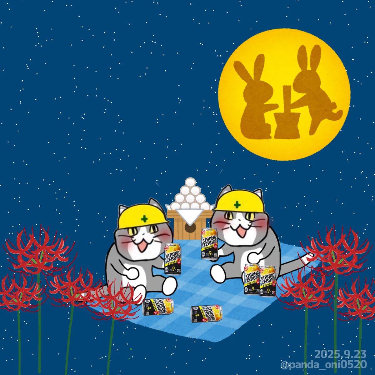 panda_oni0520's tweet image. 【再掲】『彼岸花』
おはようございます