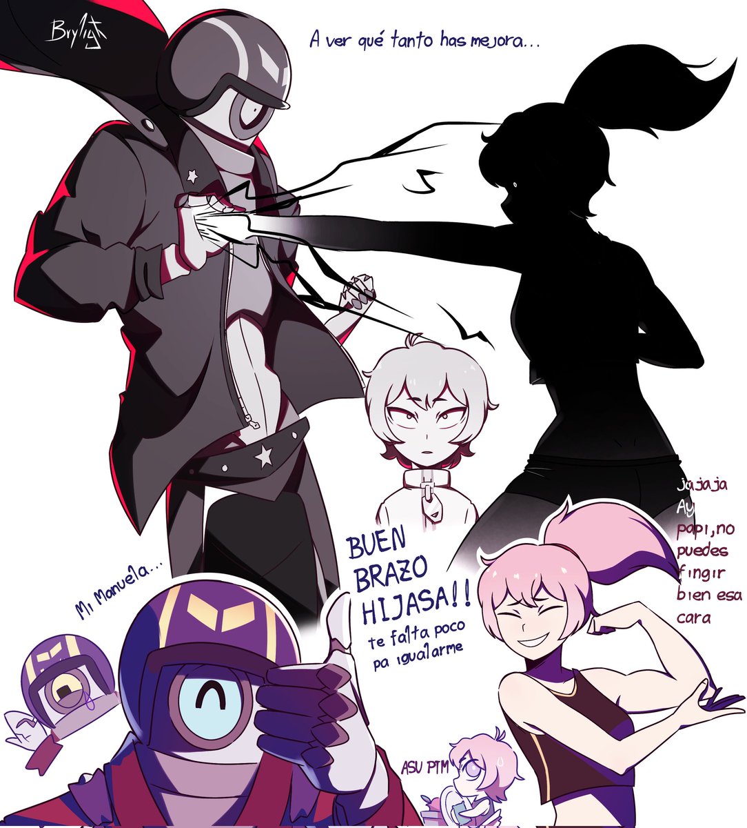 Entrenando con el apa 🗿♥️💙🩷
#BrawlStarsArt #BrawlStars #brawlstarsfanart #BrawlArt #fanart #brawlstarsjanet