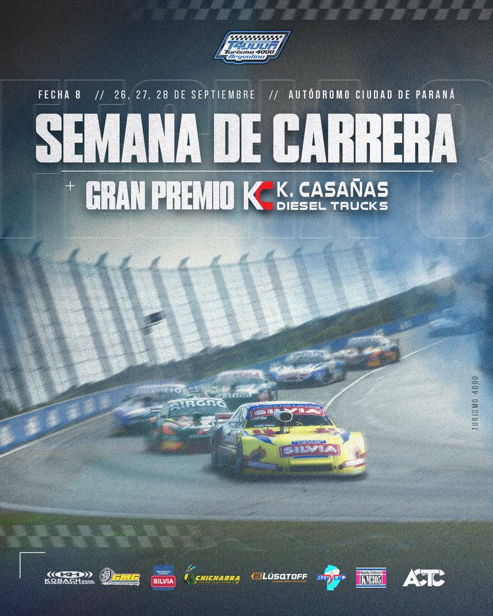 🔜HOLA PARANÁ🤩 

Fecha histórica en nuestra primera visita al autódromo de Paraná 🔥

Palpitamos el #GPCasañasDieselTruck 🏆  en el marco de la 8° fecha de la temporada ‼️

<a href="/CVEoficial/">Club de Volantes Entrerrianos Autodromo de paraná</a> | <a href="/MuniParana/">Municipalidad de Paraná</a>