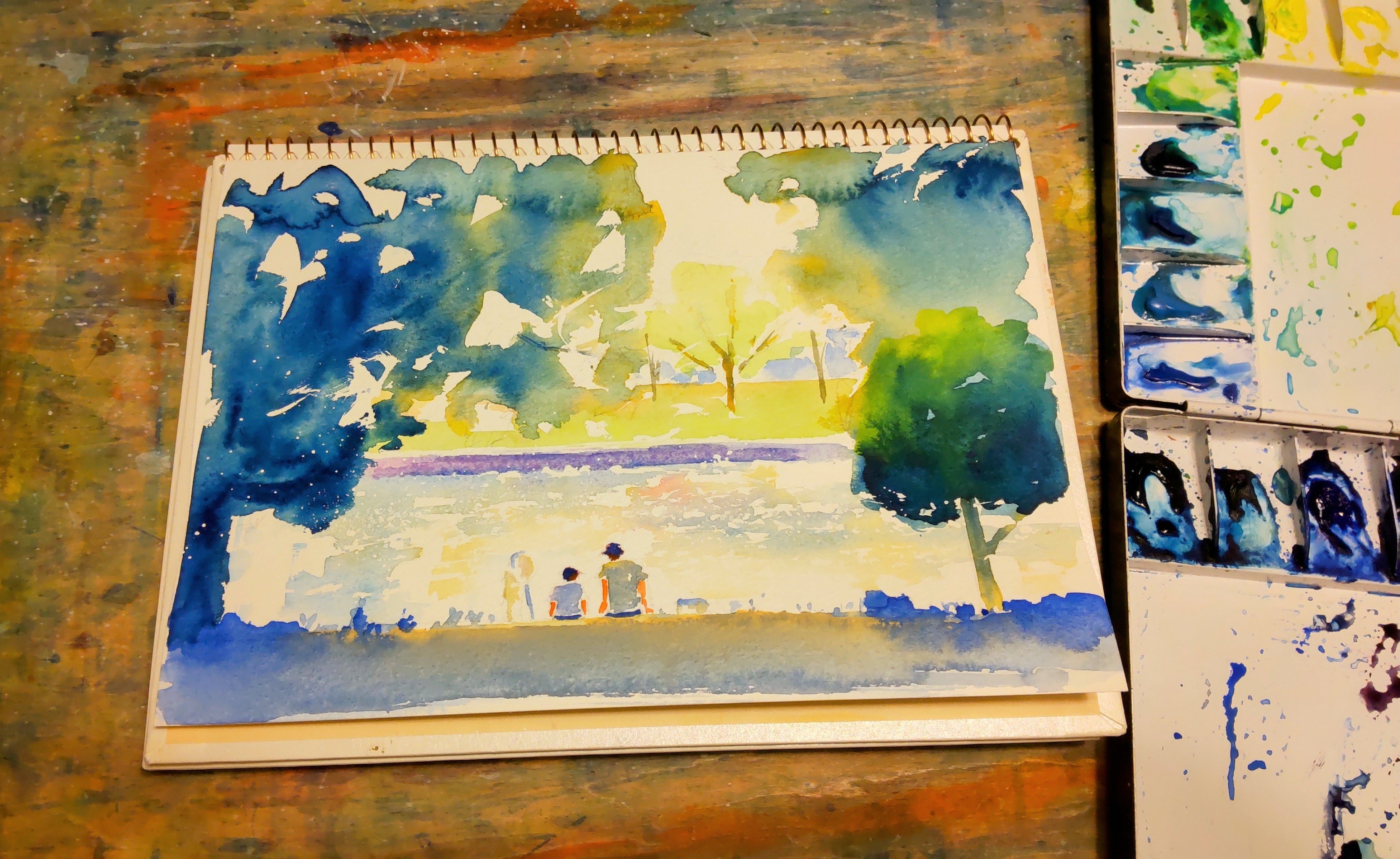 DiDi（土井大輔）watercolor on X: 