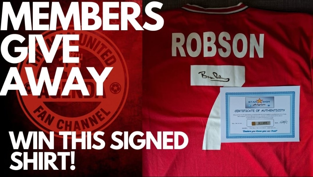 Congratulations to <a href="/RedDevilStudioX/">Red Devil Studio</a> 
For winning our Members Giveaway 
Hit us up 
#BRYANROBSON #NO7 #MUFC #MANCHESTERUNITED