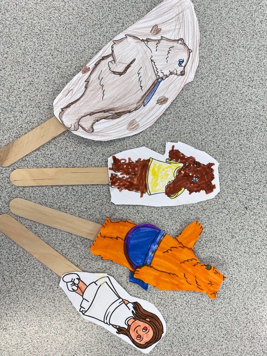 Foxes class took an exciting and creative step as they independently crafted their own puppets and then retold a story to their peers. This hands-on activity not only sparked their imaginations but also helped them bring a story to life through their puppet performances.