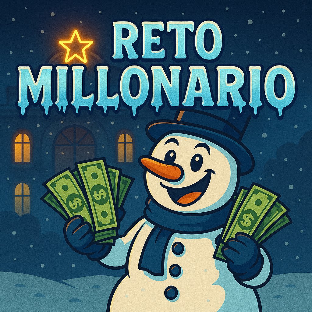 Frosty701's tweet photo. ¿Listos para el nuevo reto de esta semana? 

¿Vamos por otros $100,000 juntos? 

Cuántos ❤️💬🔄 para pegarle macizo? 1000,2000? https://t.co/jcRZza1IMx