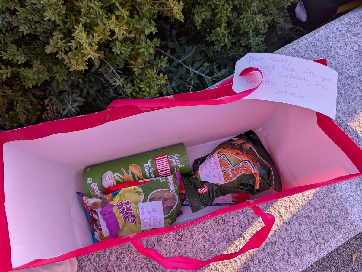 University of Nottingham UCU branch tweet media