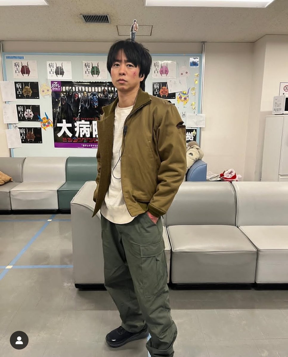 wasinyan11's tweet image. 今日はこの格好でww

 #櫻井翔
 #大病院占拠