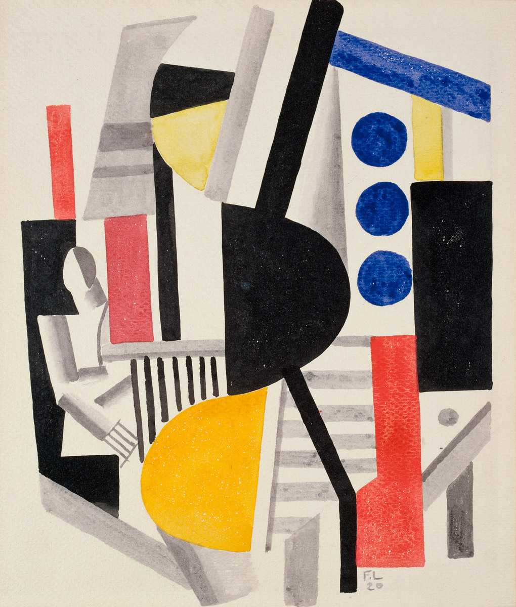 Composition by Fernand Léger #artbots #guggenheim