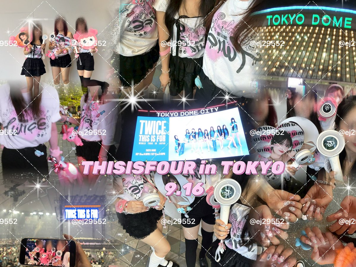 ej29552's tweet photo. #TWICE_THISISFOR_WORLD_TOUR_IN_JAPAN #TWICE #THISISFOUR
.*・゚⟡.·*.+゚⋆✴︎˚。⋆☆꙳✴︎⧾·⬞✩.*˚⋆꙳✮⟡.·*.⁖✦ ˖ ⊹ 。
LIVEの時にみんなでコーデ合わせて参戦するの超可愛くてスキ❕
素敵なお友達に出会わせてくれたももちゃんとTWICEに大感謝❕❕💞
@momo__natm @lovelymochan https://t.co/PHJhDH0FPW