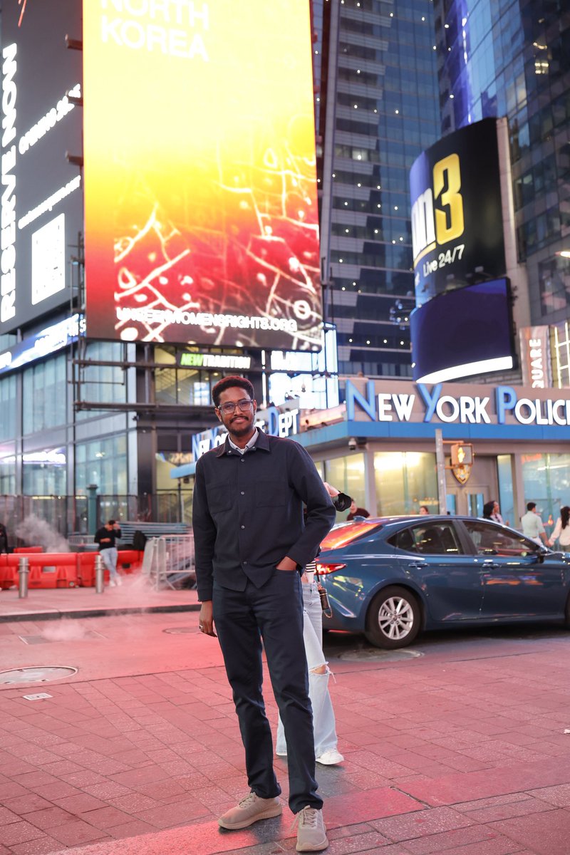 Exploring the iconic streets of New York, where every corner tells a story and the city never stops moving. From the bright lights of Times Square to the endless energy that surrounds, there's something magical about the rhythm of this place. #NYC #CityThatNeverSleeps