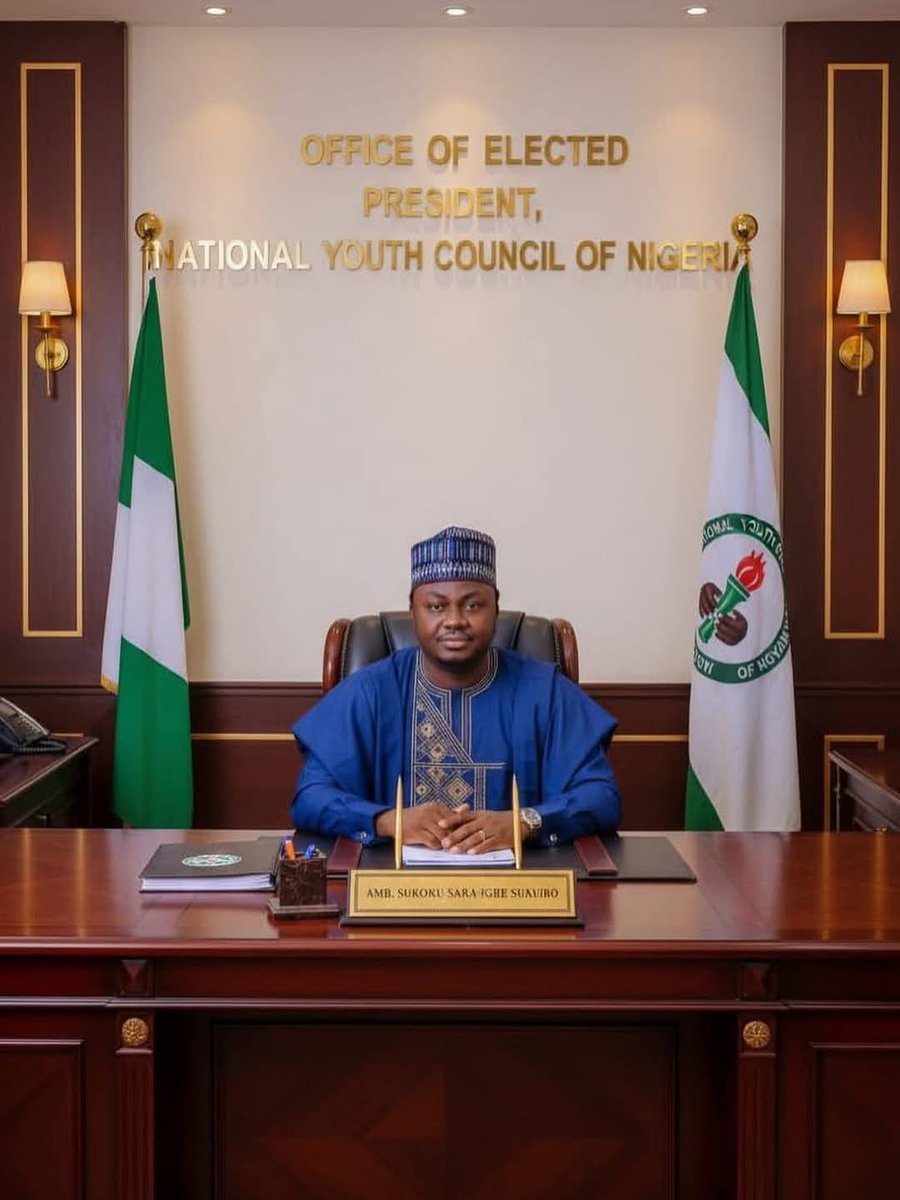 @SukuboSara-Igbe Sukubo Re-Elected as NYCN President with Overwhelming Majority

Sukubo Sara-Igbe Sukubo has been returned as President of the National Youth Council of Nigeria (NYCN) after securing a landslide victory in the council’s national election.