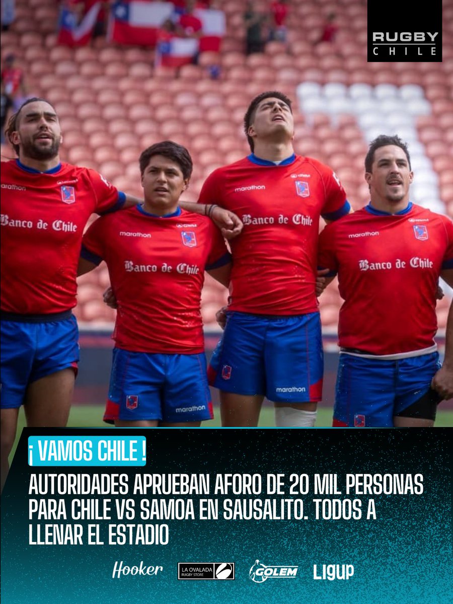 Se logró!! 
Aforo de 20.000 personas para recibir a Samoa en Viña del Mar.

#VamosCondores