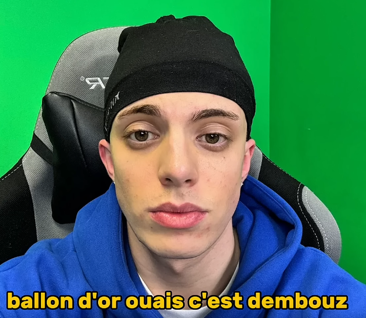 LeShiizoo's tweet photo. @Anyme023Off l'avait dit dans sa chanson "Dark Michou" que c'était lui, y'a aucune surprise en fait
#BallonDor https://t.co/nvZSjlEG0g