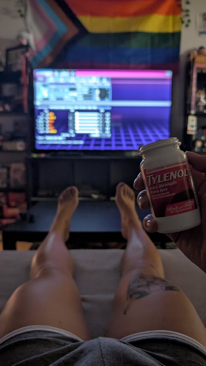 tonight we let the tylenol talk