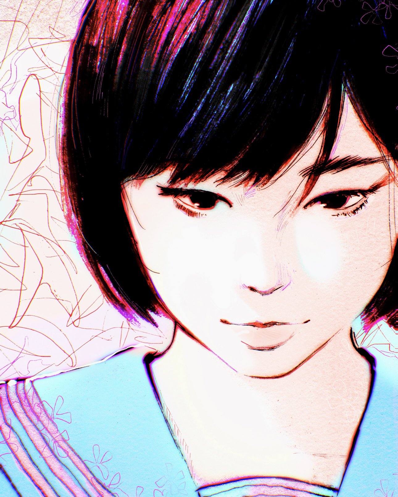 イリヤ・クブシノブ「kaze no iro」 Kaze no Iro Holofoil Special Edition Art Print by Ilya