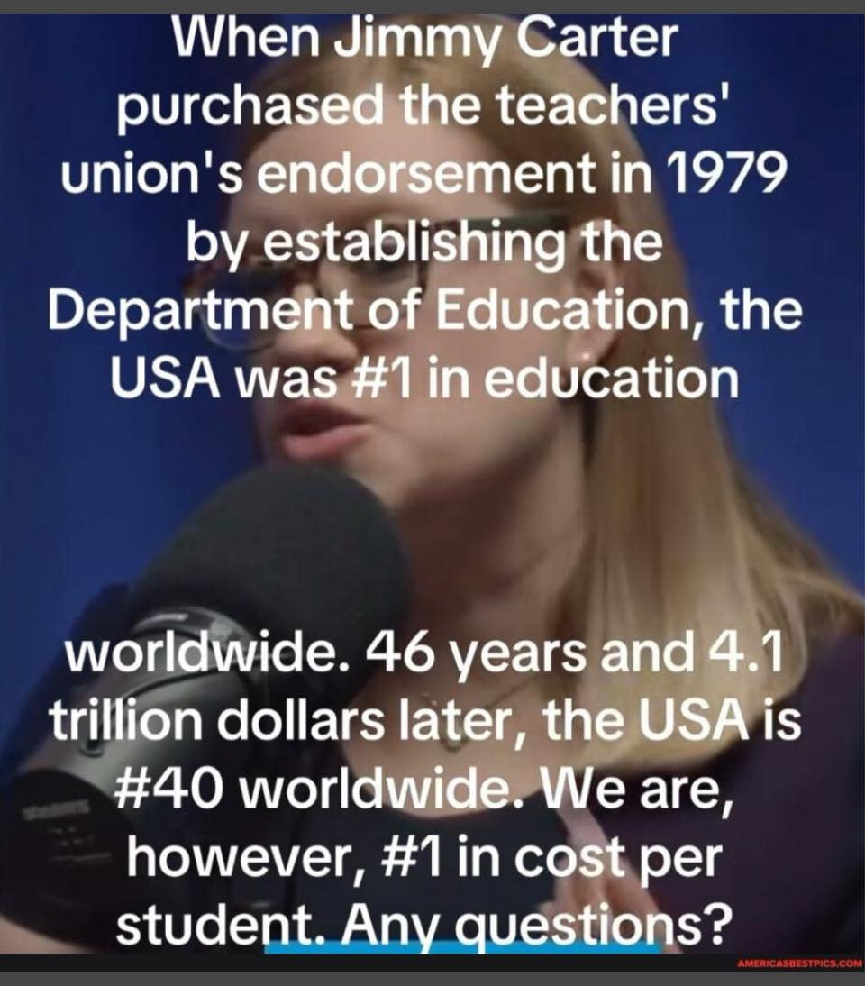 The dept of education was simply another Democrat grift. They could care less about the children.