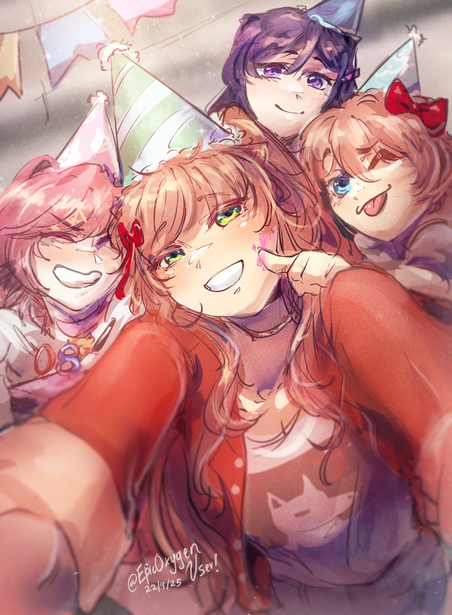 Thank you DokiDokiLiterature Club for existing for 8 years 🎊🎊
#Dokidokiliteratureclub #ddlcanniversary