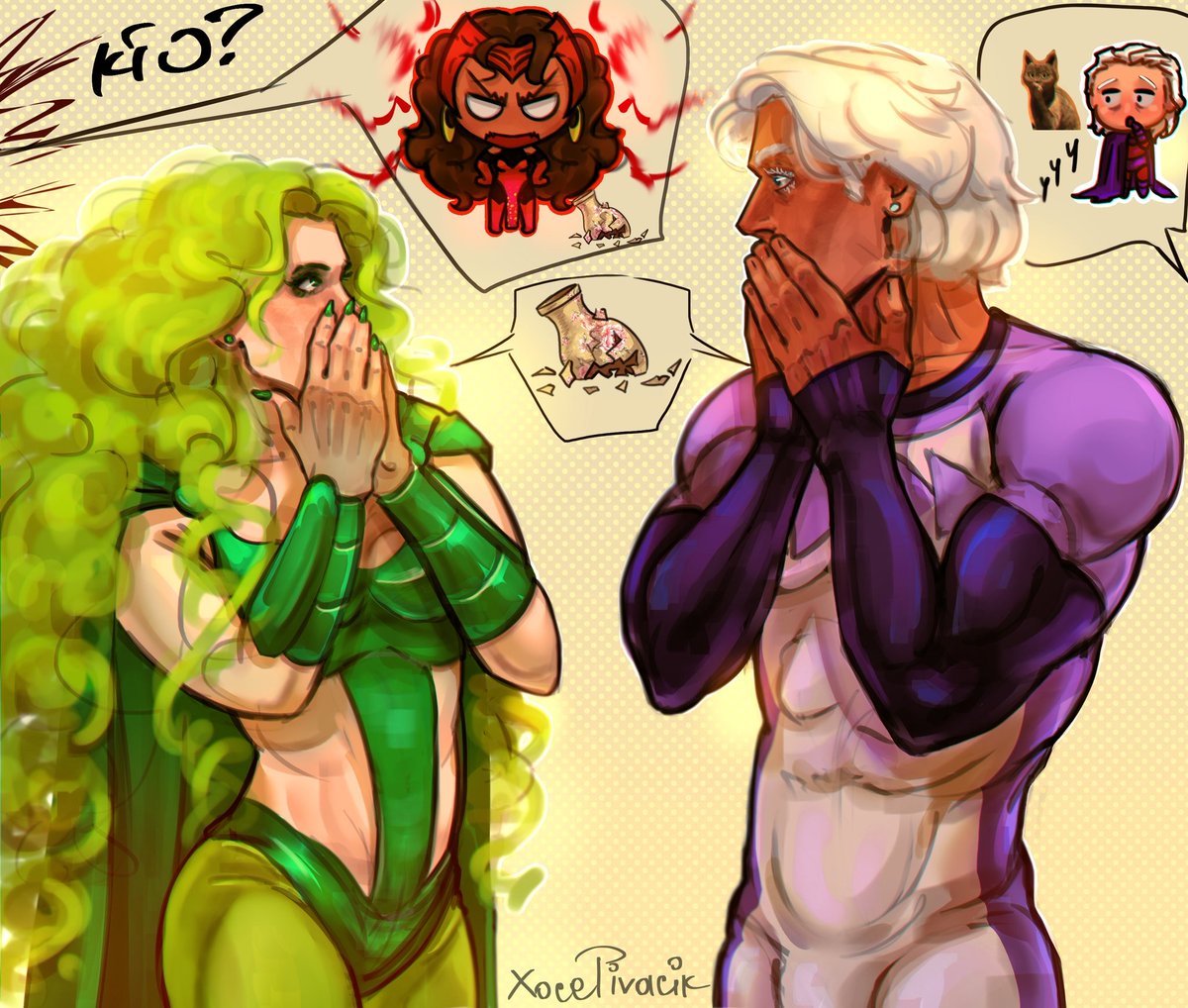 XocePivacik's tweet image. Лорна и Пьетро: это всё отец

#Quicksilver #PietroMaximoff #Polaris #LornaDane #xmen