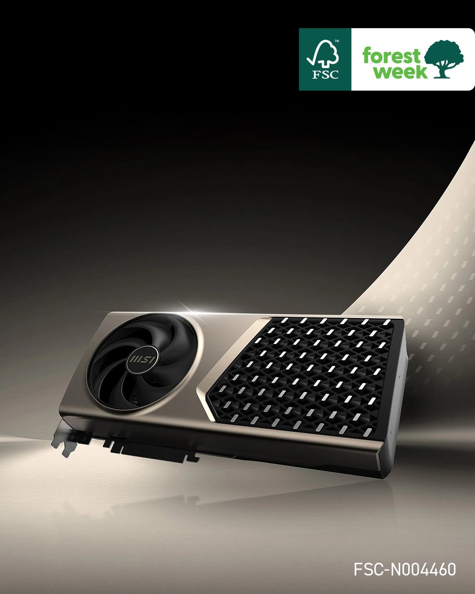 msitweets's tweet image. 🌳Happy Forest Week! 🌳
MSI teams up with FSC to protect forests &amp;amp; our planet. Since 2024, our selected products come with FSC-Mixed packaging, and we’ve joined tree planting &amp;amp; reforestation for 4 years in a row.
Let’s speak up for forests, together! 💚
#FSCForestweek @FSC_IC