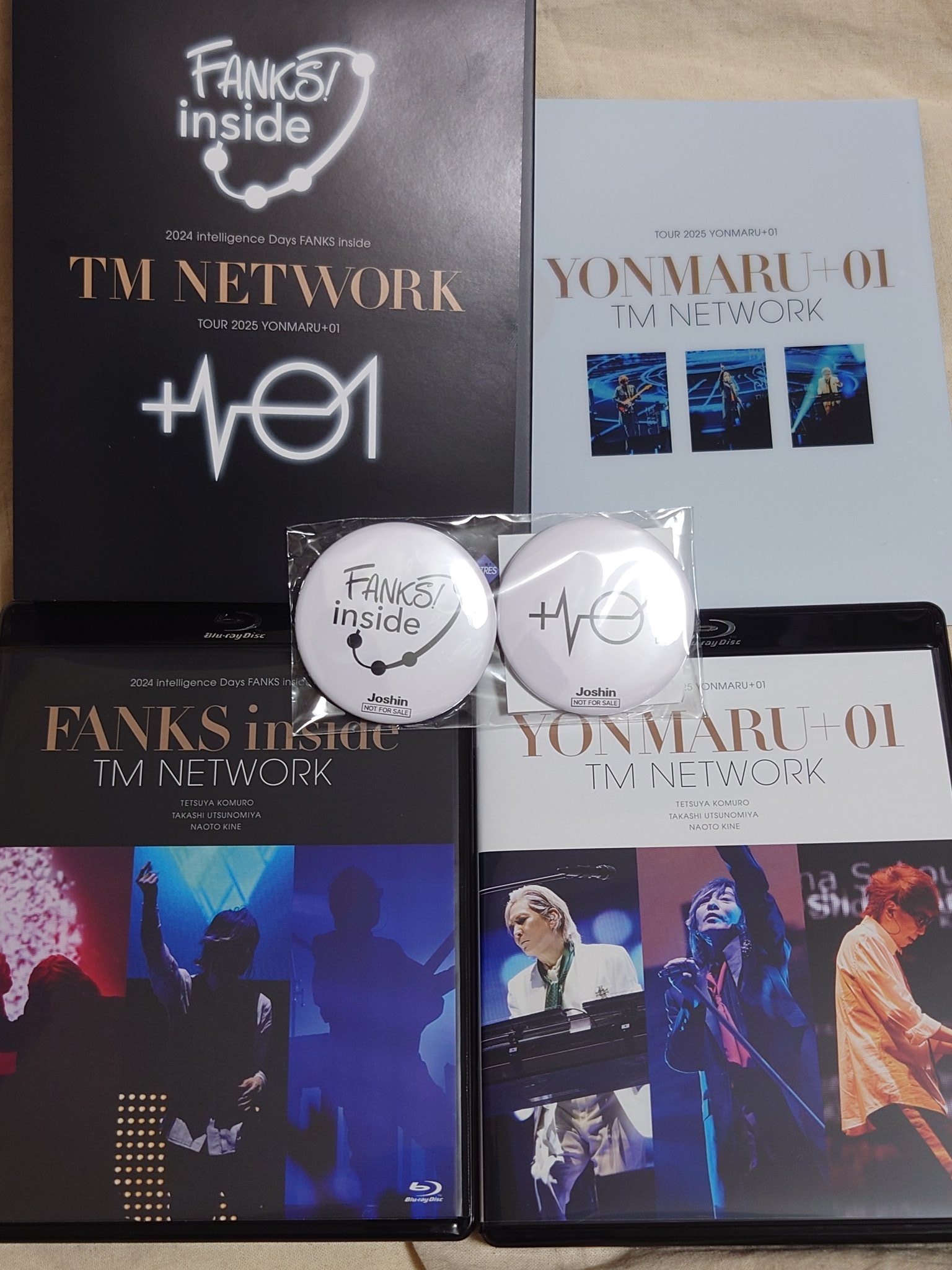 TM NETWORK / 2024 FANKS YONMARU＋01 2025 TM NETWORK FANKS inside & YONMARU +01 TM NETWORK 2024