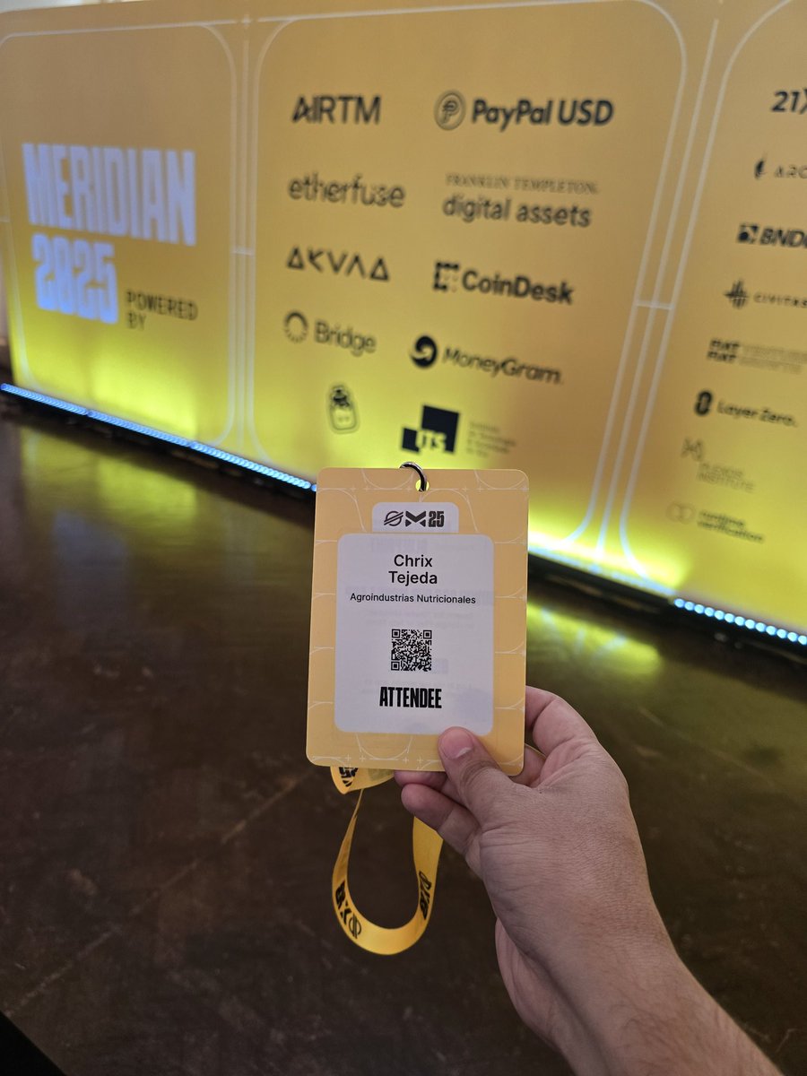 _chrix's tweet image. Delighted to join my first Meridian! 🌍. Amazing experience meeting incredible people from all over the world doing extraordinary things. Huge thanks @TheBAFNetwork,  @StarMaker_LATAM, @BuildOnStellar for made it possible.