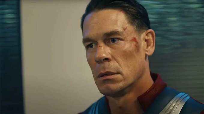 homeofdcu's tweet image. James Gunn says next episode of Peacemaker is John Cena's "best acting ever".