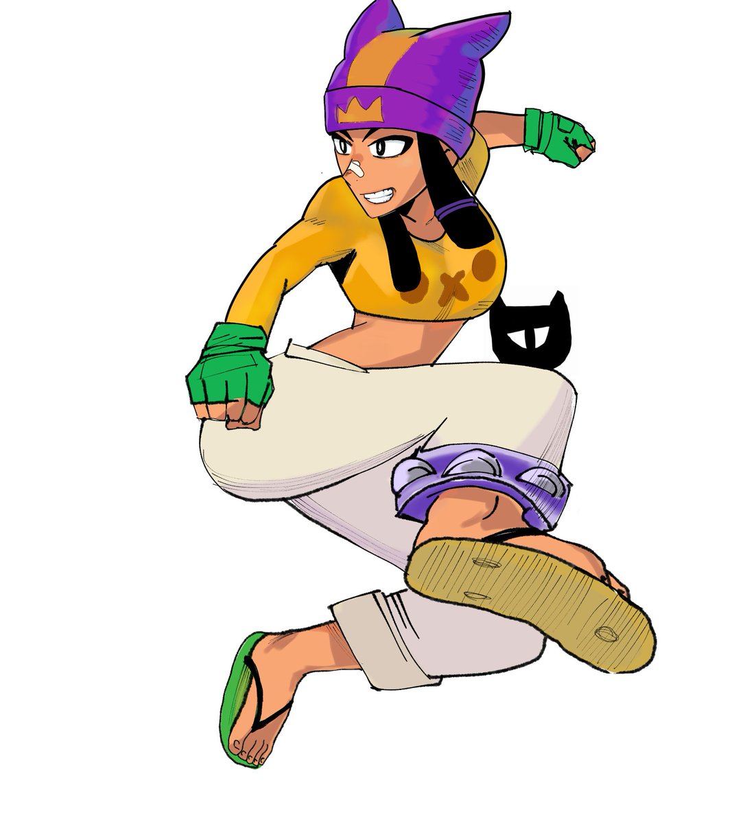 chicle737Gummer's tweet photo. Volvió su bandido con un dibujo de una bandida  muito quente🗣️🔥

#BrawlStars #Brasil #arte #AnimeArt #fanart #devuelvanpanama https://t.co/zJ2Fy5A0lx